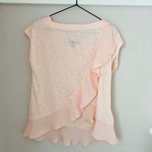 Pink Sheer Banana Republic Shirt